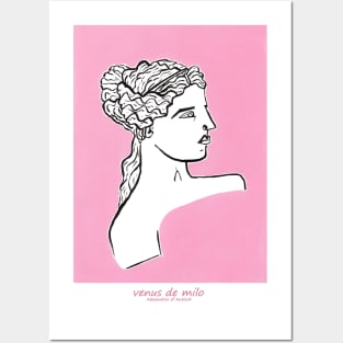 Venus de Milo statue Posters and Art